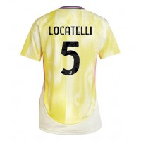 Juventus Manuel Locatelli #5 Replika Bortatröja Dam 2024-25 Kortärmad